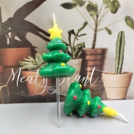 Christmas tree candles creative birthday cake decoration party birthday candles