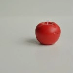 Apple scented candle fruit simulation cute shape red candle