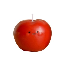 Apple scented candle fruit simulation cute shape red candle